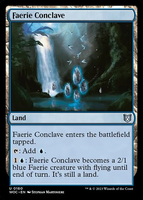 Faerie Conclave · Wilds of Eldraine Commander 160/173