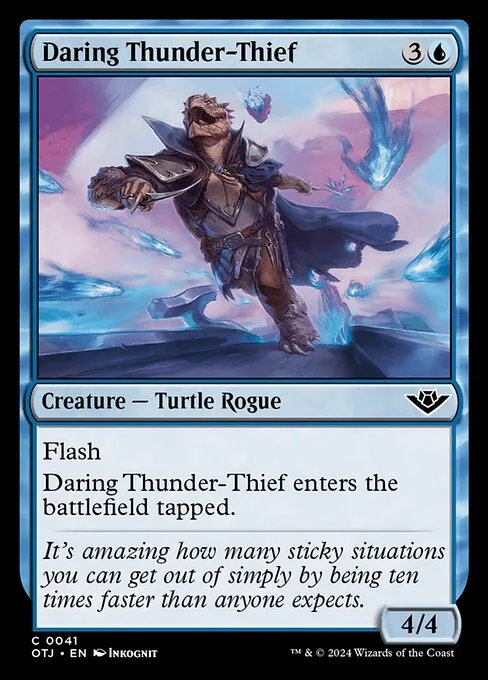 Daring Thunder-Thief · Outlaws of Thunder Junction 41/374