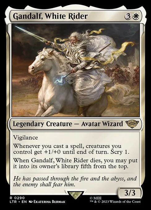 Gandalf, White Rider · The Lord of the Rings: Tales of Middle-earth 290/856