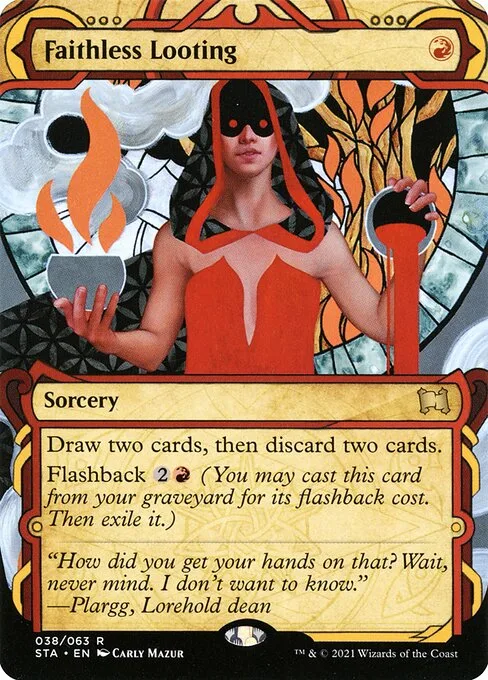 Faithless Looting · Strixhaven Mystical Archive 38/126