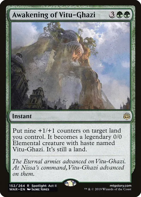 Awakening of Vitu-Ghazi · War of the Spark 152/312