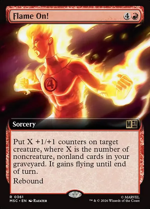 Flame On! · Marvel Super Heroes Commander 361/9