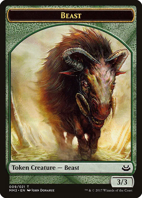 Beast · Modern Masters 2017 Tokens 9/21