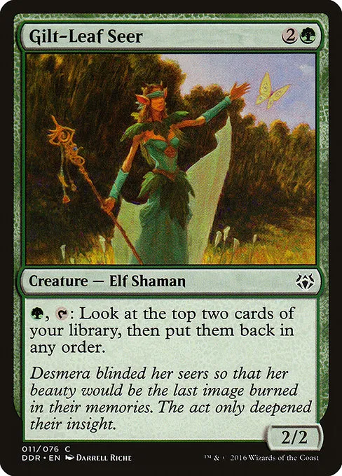 Gilt-Leaf Seer · Duel Decks: Nissa vs. Ob Nixilis 11/76