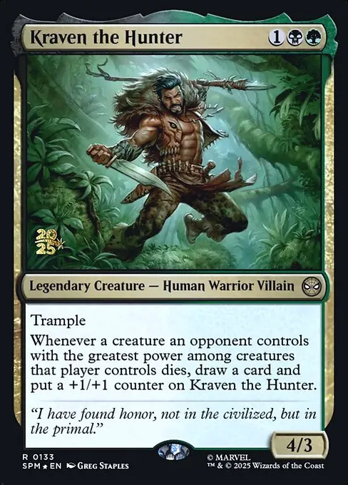 Kraven the Hunter · Marvel's Spider-Man Promos 133s/68