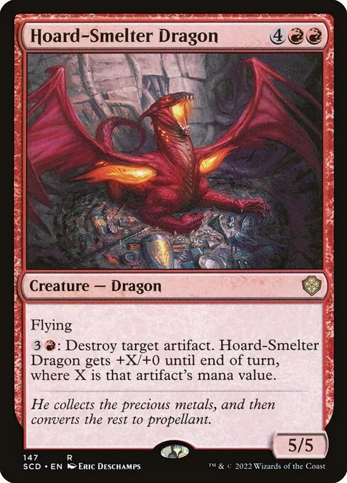 Hoard-Smelter Dragon · Starter Commander Decks 147/352