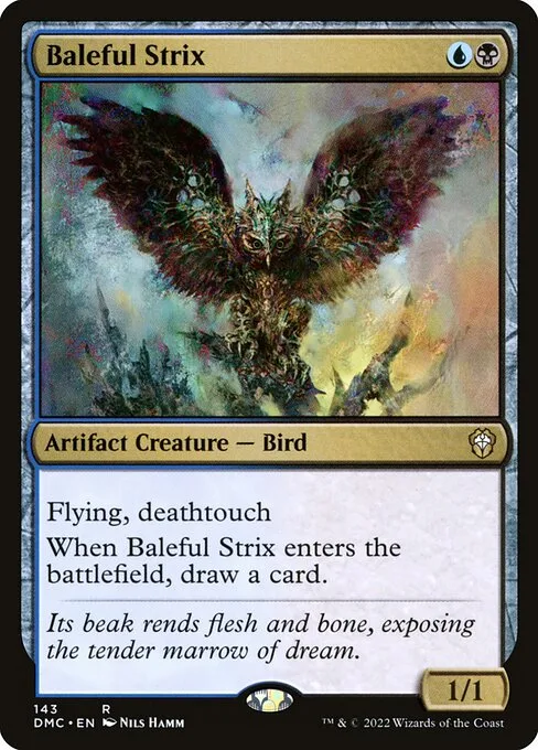 Baleful Strix · Dominaria United Commander 143/240