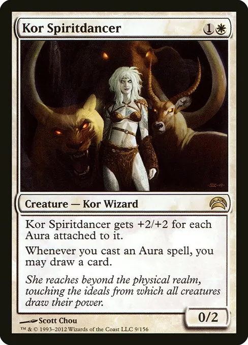 Kor Spiritdancer · Planechase 2012 9/156
