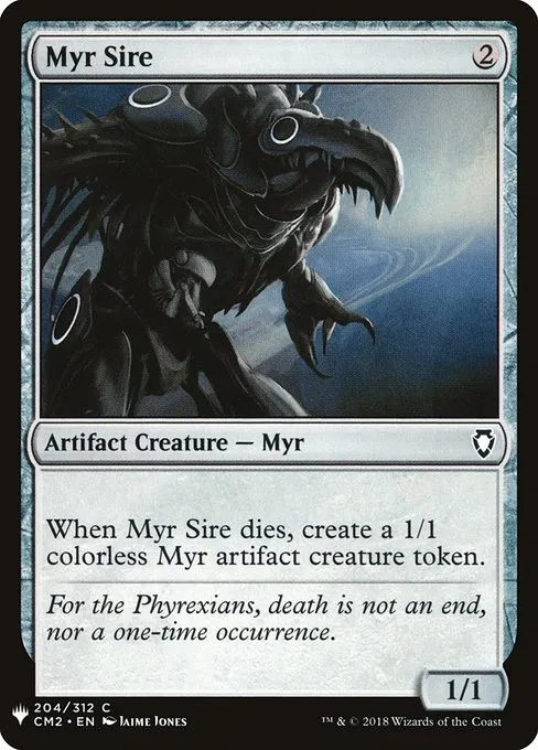Myr Sire · The List CM2-204/5050