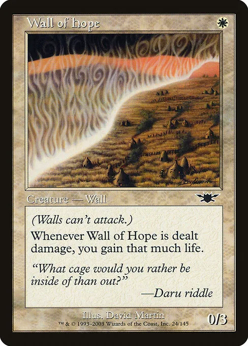 Wall of Hope · Legions 24/145