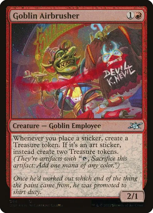 Goblin Airbrusher · Unfinity 394/639