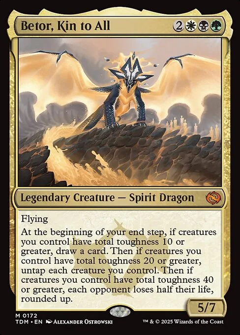 Betor, Kin to All · Tarkir: Dragonstorm 172/427