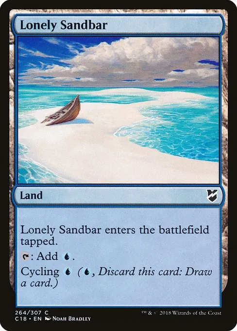 Lonely Sandbar · Commander 2018 264/307