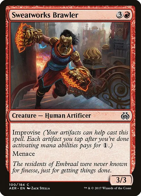 Sweatworks Brawler · Aether Revolt 100/197