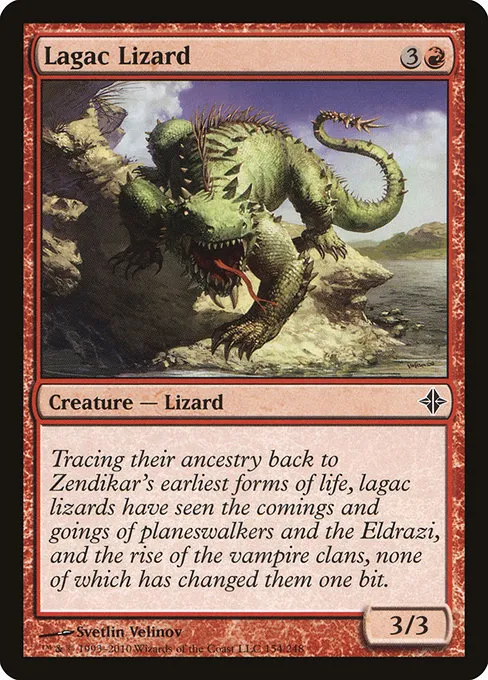 Lagac Lizard · Rise of the Eldrazi 154/248