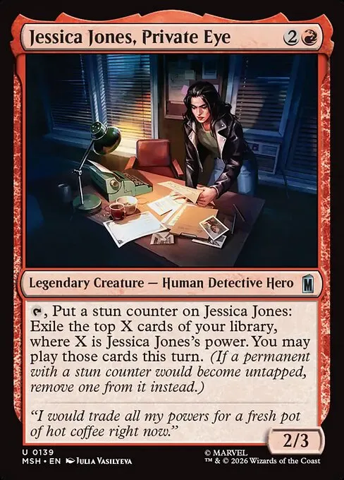 Jessica Jones, Private Eye · Marvel Super Heroes 139/24