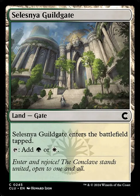 Selesnya Guildgate · Ravnica: Clue Edition 245/284