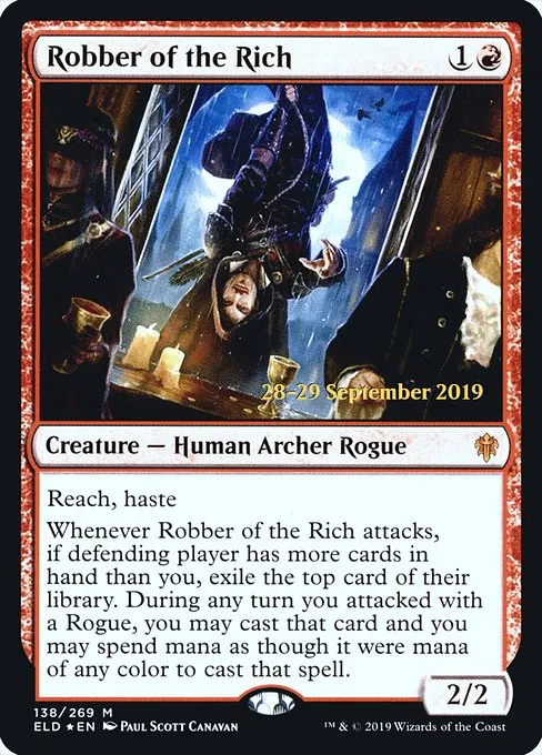 Robber of the Rich · Throne of Eldraine Promos 138s/138