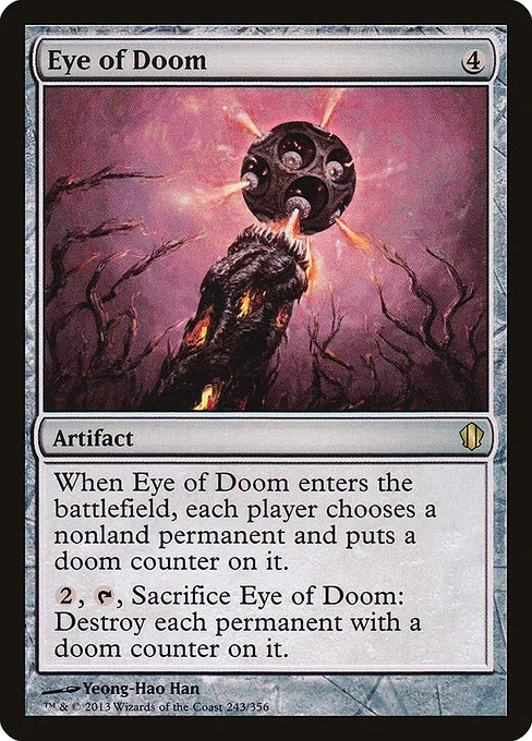 Eye of Doom · Commander 2013 243/356