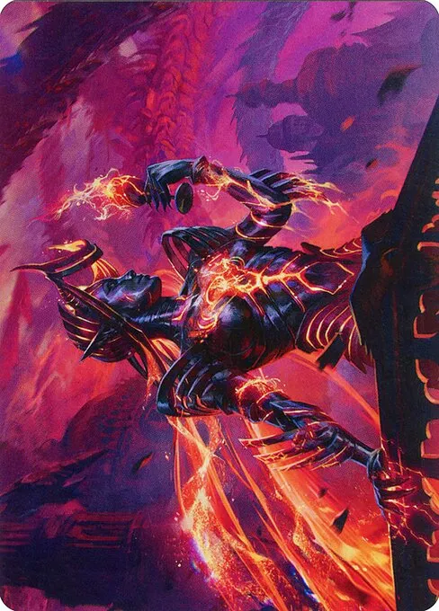 Ayara, Furnace Queen // Ayara, Furnace Queen · March of the Machine Art Series 21/81