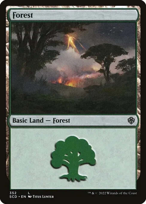 Forest · Starter Commander Decks 352/352