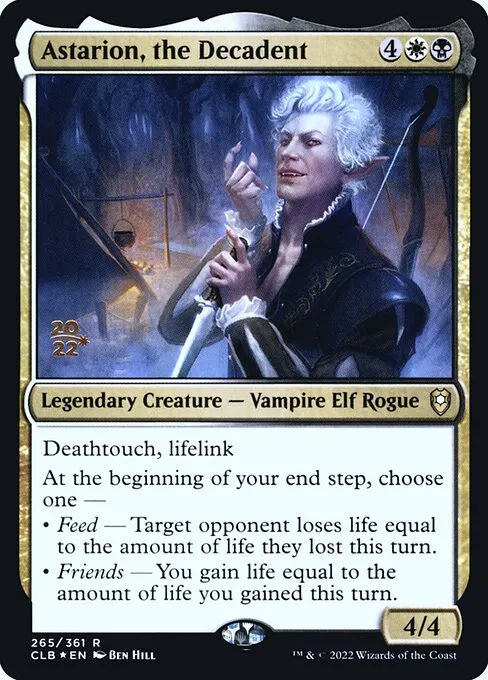 Astarion, the Decadent · Battle for Baldur's Gate Promos 265s/104