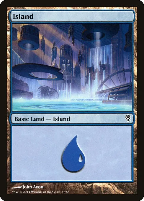 Island · Duel Decks: Jace vs. Vraska 37/88
