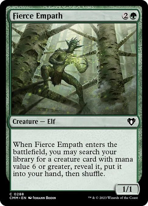 Fierce Empath · Commander Masters 288/1067