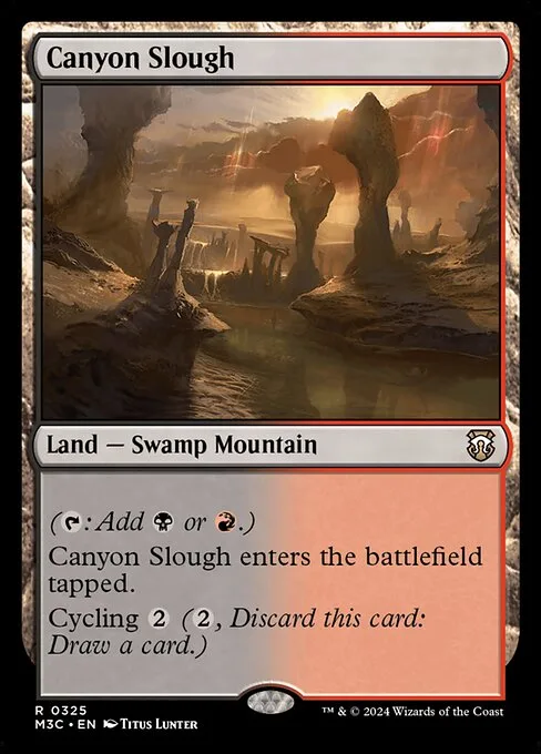 Canyon Slough · Modern Horizons 3 Commander 325/398