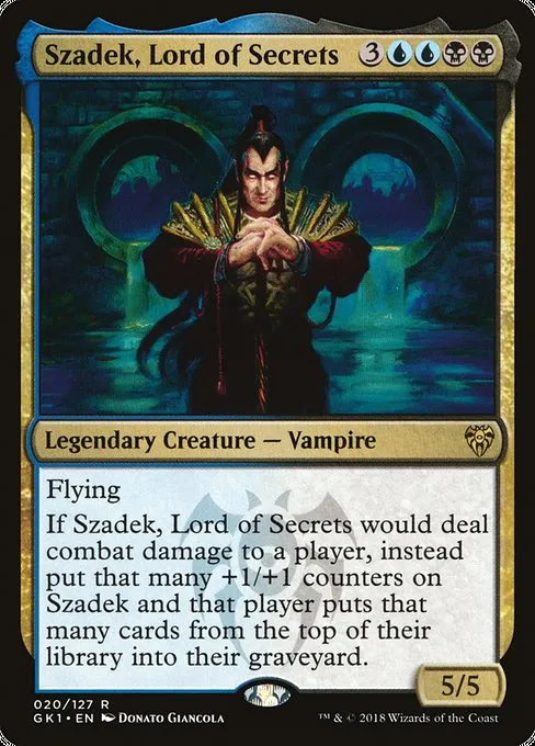 Szadek, Lord of Secrets · GRN Guild Kit 20/127