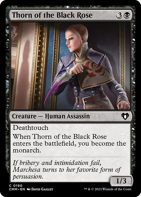 Thorn of the Black Rose · Commander Masters 190/1067