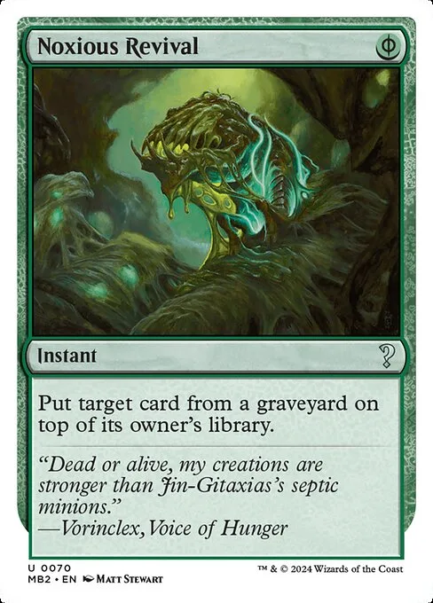 Noxious Revival · Mystery Booster 2 70/385