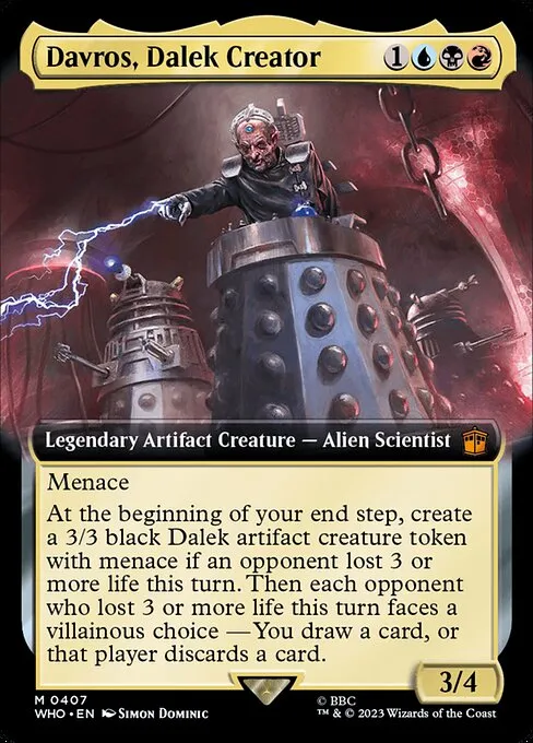 Davros, Dalek Creator · Doctor Who 407/1178