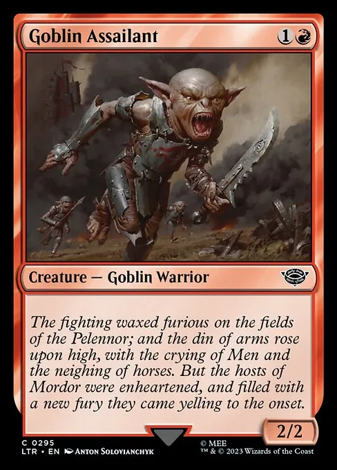 Goblin Assailant · The Lord of the Rings: Tales of Middle-earth 295/856