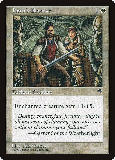Hero's Resolve · Tempest 23/350