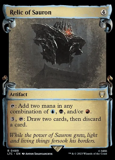 Relic of Sauron · Tales of Middle-earth Commander 489/591