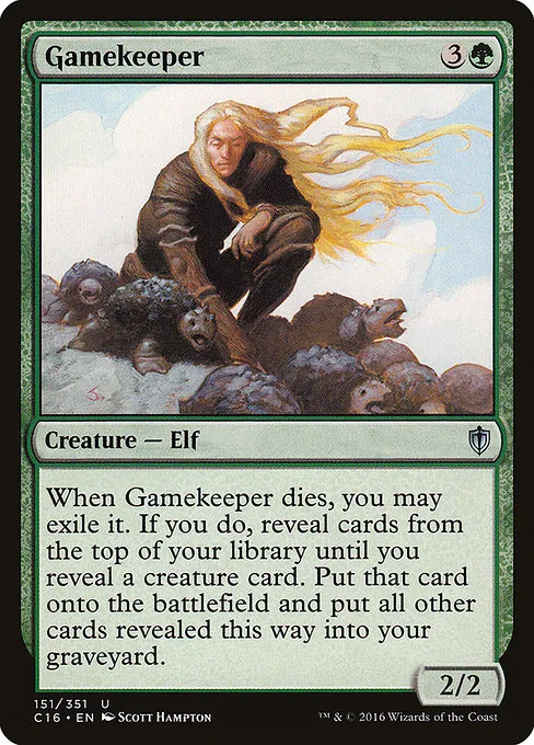 Gamekeeper · Commander 2016 151/351
