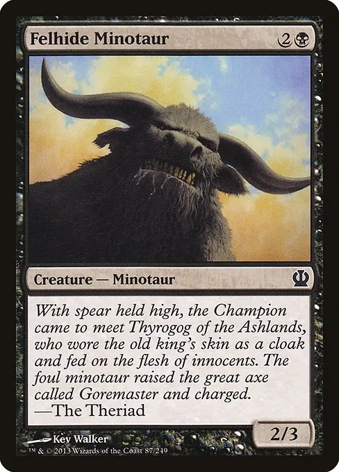Felhide Minotaur · Theros 87/249