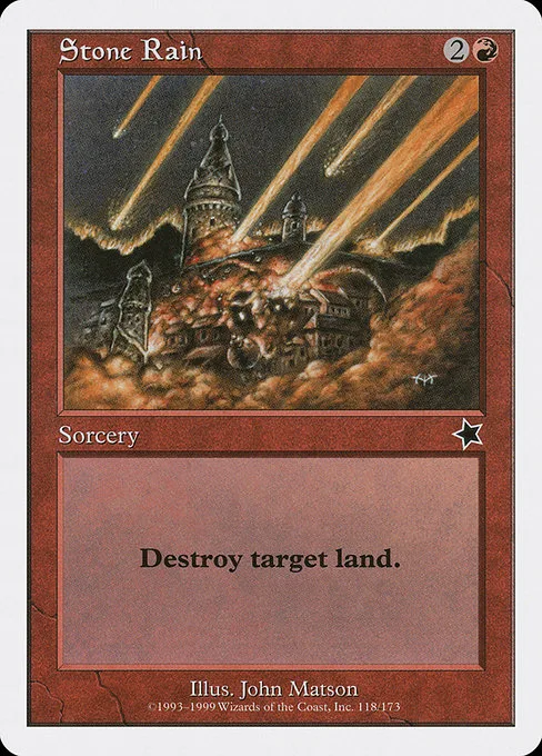 Stone Rain · Starter 1999 118/173