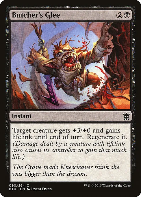 Butcher's Glee · Dragons of Tarkir 90/264
