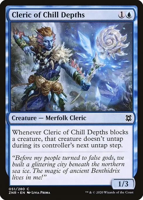 Cleric of Chill Depths · Zendikar Rising 51/407