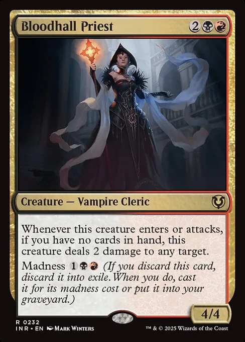 Bloodhall Priest · Innistrad Remastered 232/495