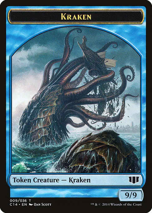 Kraken · Commander 2014 Tokens 9/36