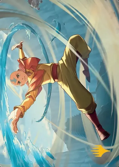 Aang, Swift Savior // Aang, Swift Savior · Avatar: the Last Airbender Art Series 20/54