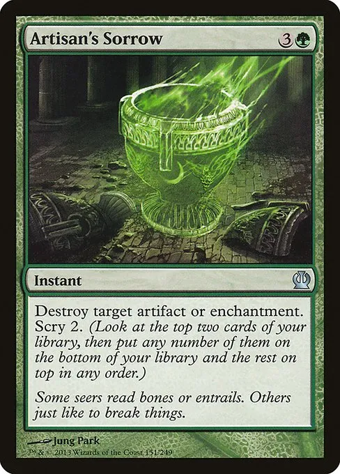 Artisan's Sorrow · Theros 151/249