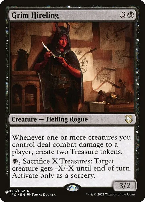 Grim Hireling · The List AFC-25/5050