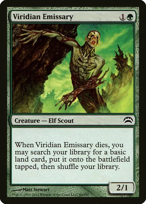 Viridian Emissary · Planechase 2012 80/156