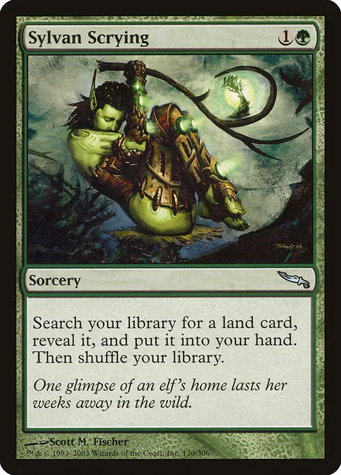 Sylvan Scrying · Mirrodin 130/306