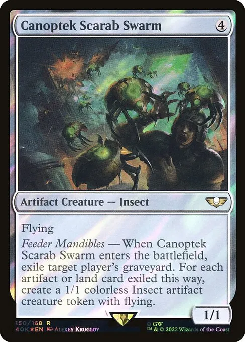 Canoptek Scarab Swarm · Warhammer 40,000 Commander 150★/617