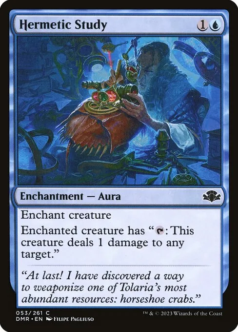 Hermetic Study · Dominaria Remastered 53/457